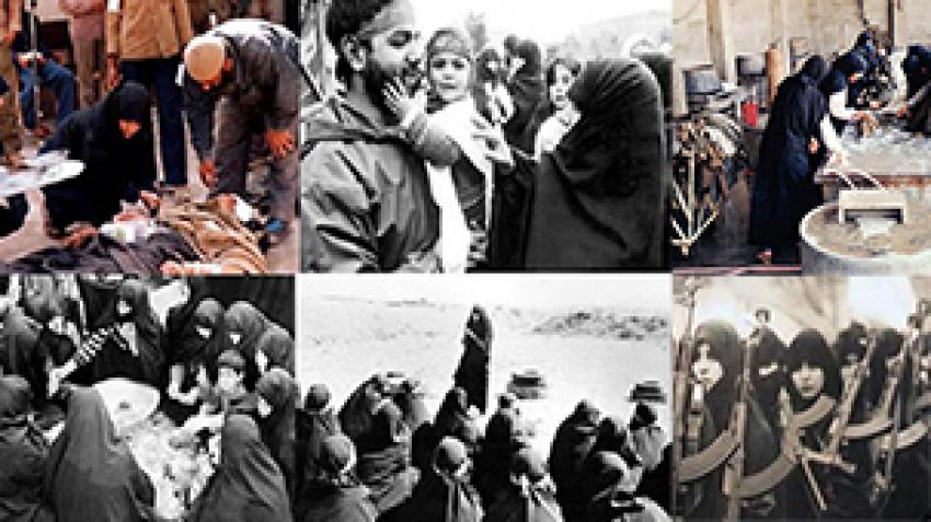 نگاهی به نقش های متفاوت زنان در دفاع مقدس نگاهی به نقش های متفاوت زنان در دفاع مقدس