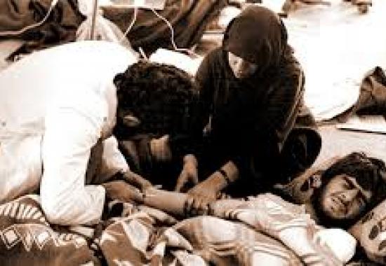 به حرمت سیاه چادرهایی که به جنگ جسارت دادند